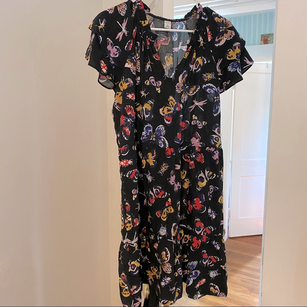 Old navy butterfly print dress